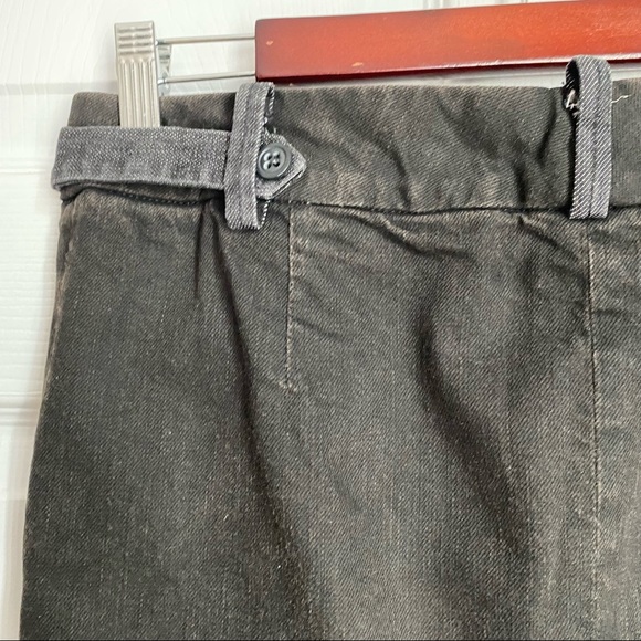 DIESEL BLACK DENIM SKIRT - Picture 5 of 11